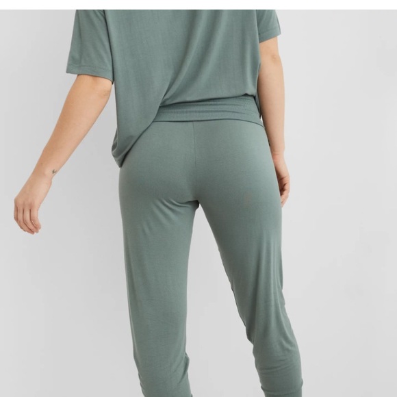 Aerie Real Soft Foldover Joggers NWT - Picture 2 of 7